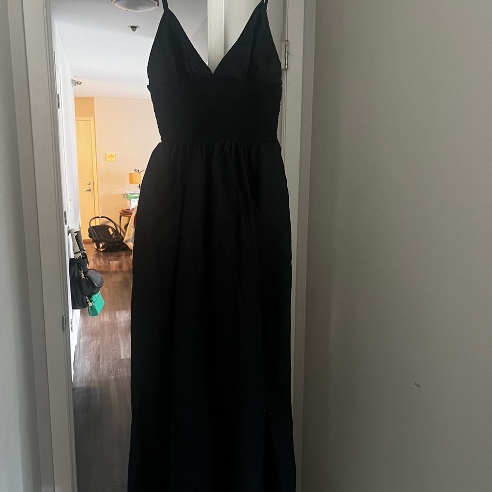 Zara Black Maxi Dress